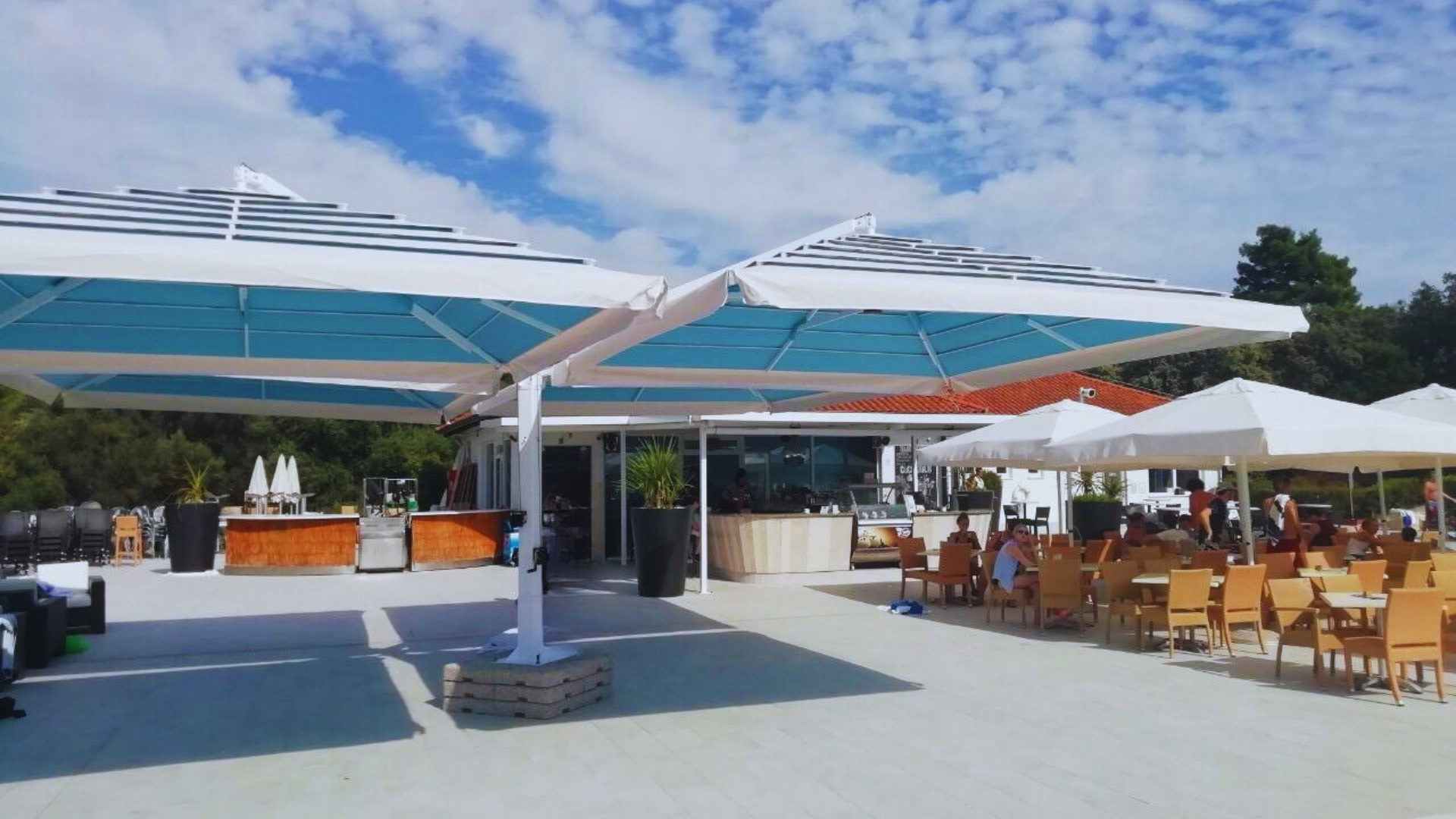 suncobrani za restorane i terase kafića